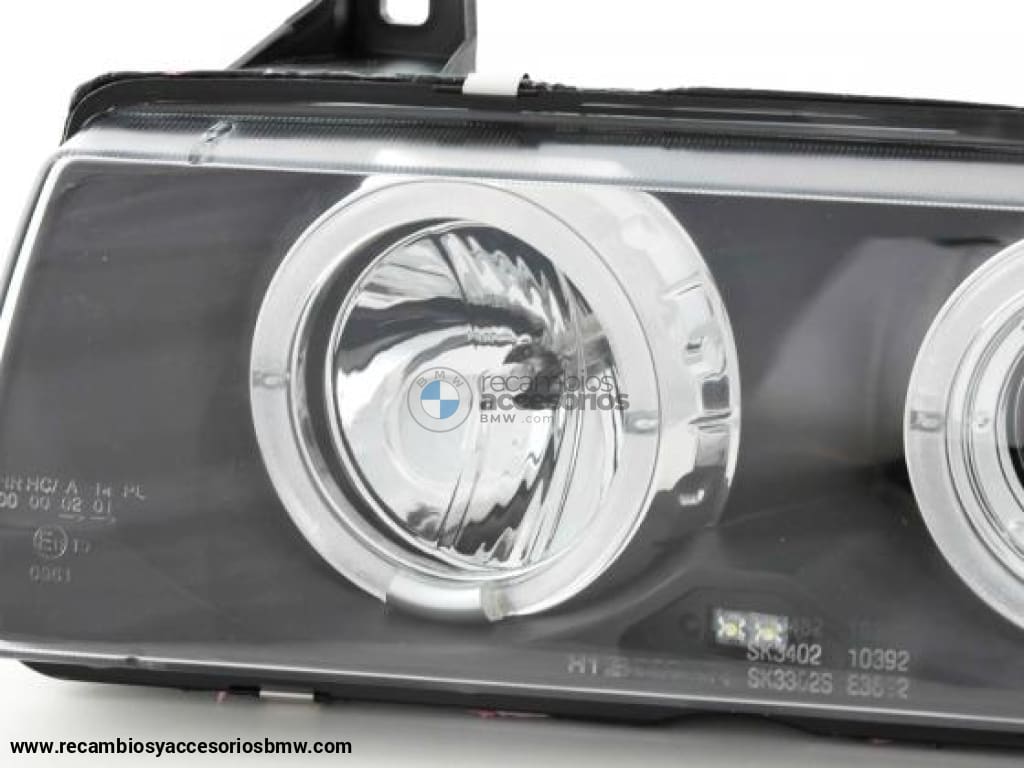 Faros Delanteros Bmw Serie 3 Coupé E36 92-98 Negro Lights > Headlights