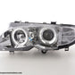 Juego De Faros Bmw 3-Series E46 Limo / Touring 02-05 Cromado Para Volante A La Derecha Lights >