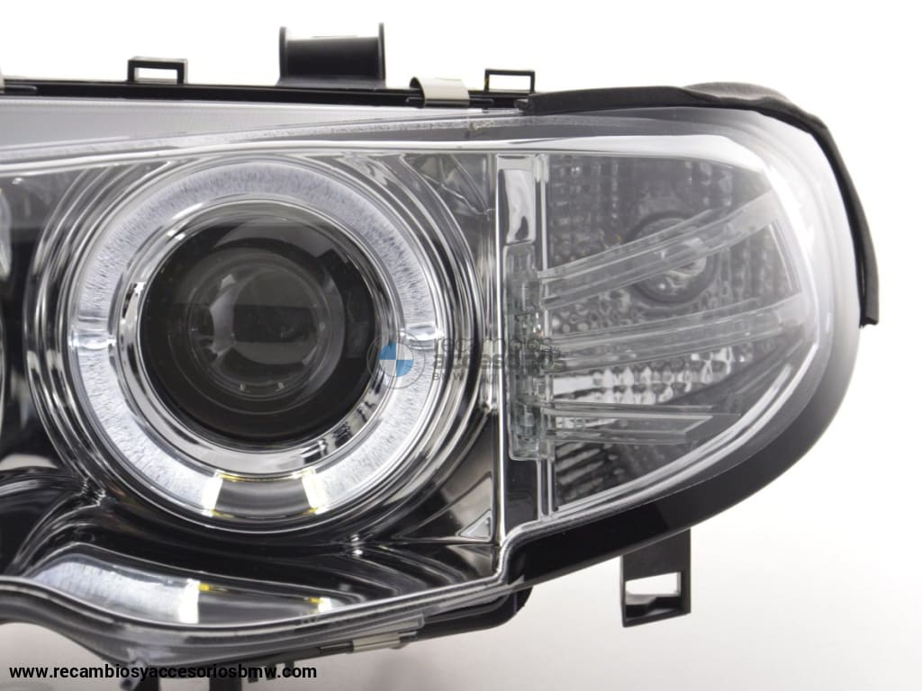 Juego De Faros Delanteros Bmw 3-Series E46 Limo / Touring 02-05 Cromado Lights > Headlights