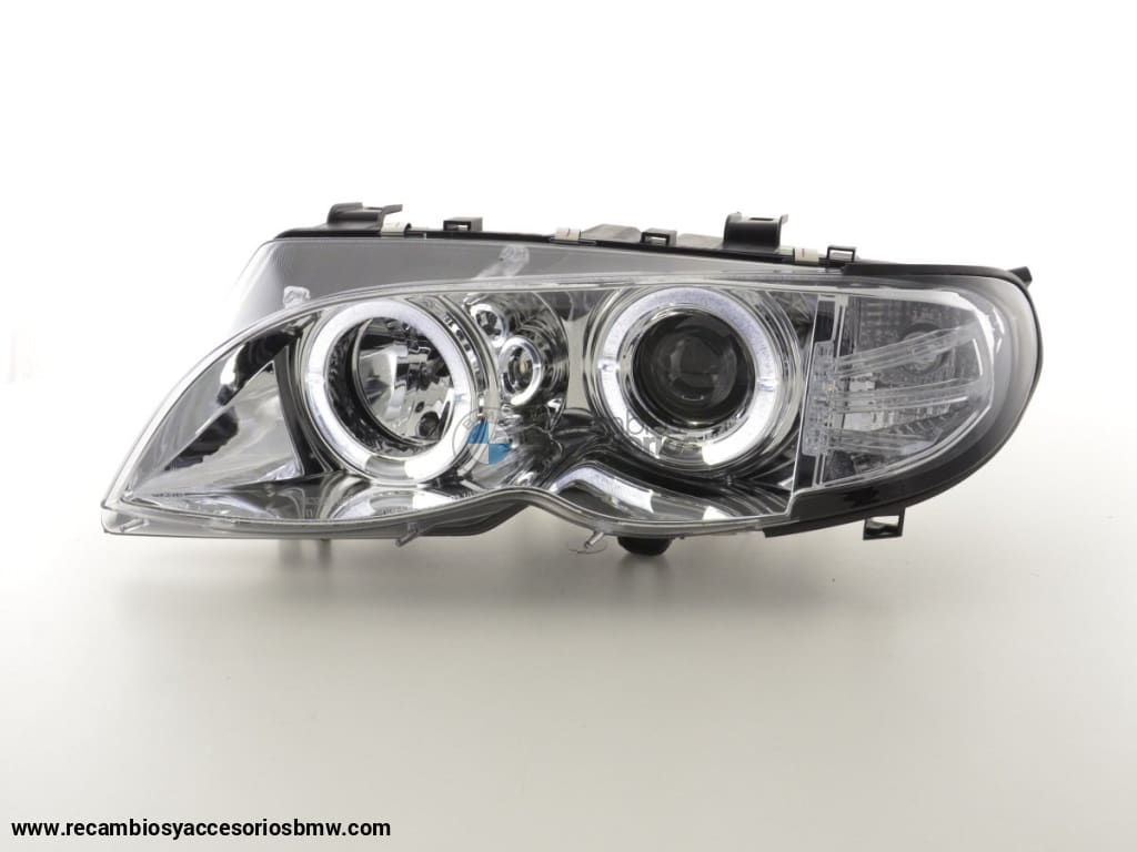 Juego De Faros Delanteros Bmw 3-Series E46 Limo / Touring 02-05 Cromado Lights > Headlights