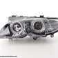 Juego De Faros Delanteros Bmw 3-Series E46 Limo / Touring 02-05 Cromado Lights > Headlights