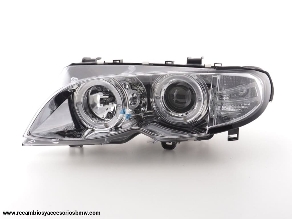 Juego De Faros Delanteros Bmw 3-Series E46 Limo / Touring 02-05 Cromado Lights > Headlights