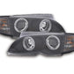 Juego De Faros Delanteros Bmw 3-Series E46 Limo / Touring 02-05 Negro Lights > Headlights