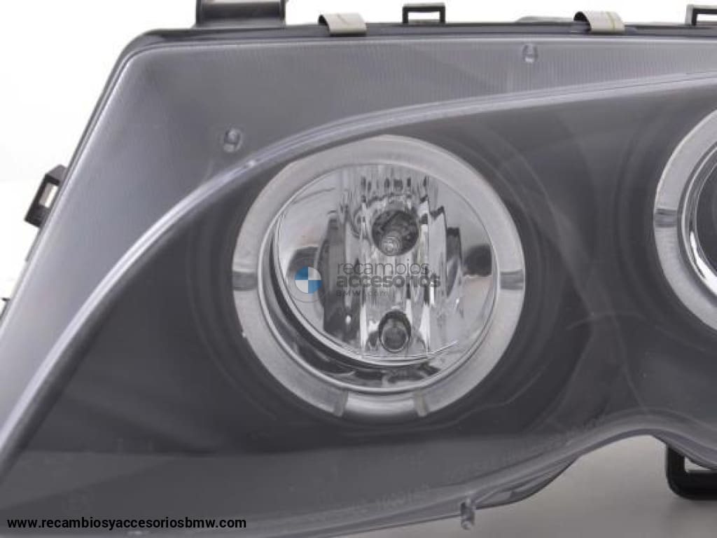 Juego De Faros Delanteros Bmw 3-Series E46 Limo / Touring 02-05 Negro Lights > Headlights