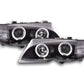 Juego De Faros Delanteros Bmw 3-Series E46 Limo / Touring 02-05 Negro Lights > Headlights