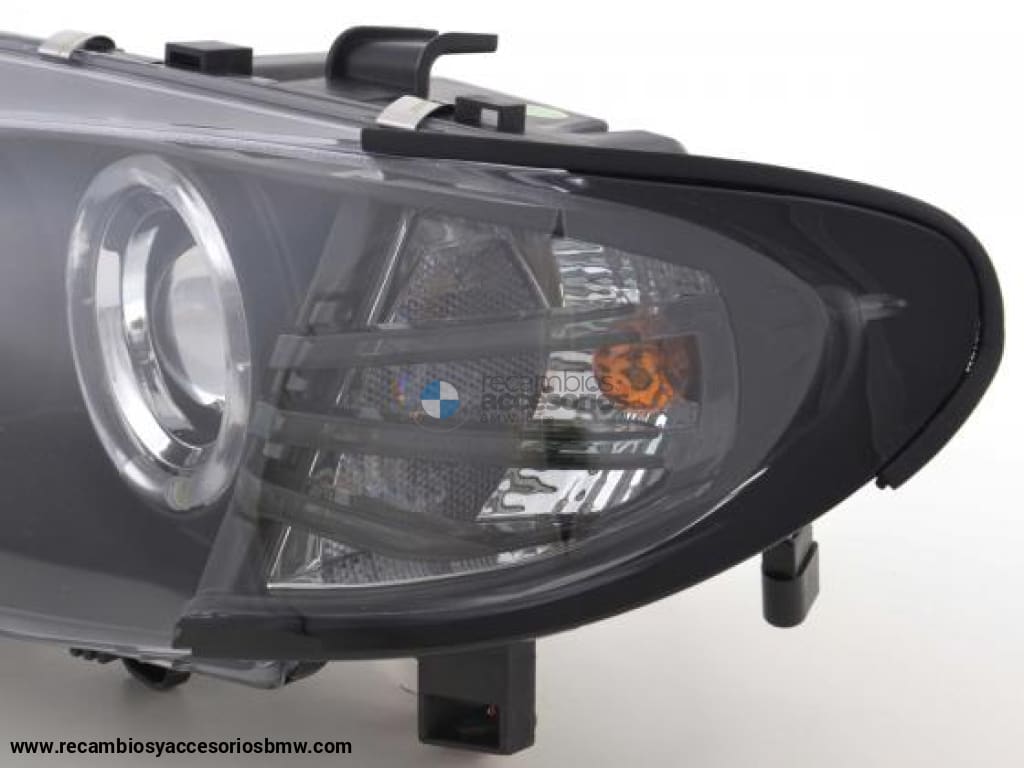 Juego De Faros Delanteros Bmw 3-Series E46 Limo / Touring 02-05 Negro Lights > Headlights