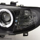 Juego De Faros Delanteros Bmw Serie 3 E46 Limo / Touring 02-05 Negro Para Volante A La Derecha