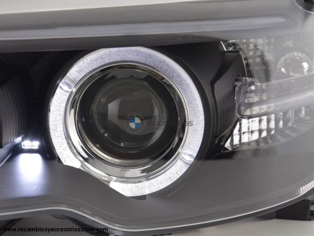 Faros Delanteros Bmw Serie 3 E46 Coupé / Cabrio 03-05 Negro Lights > Headlights