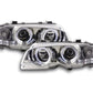 Faros Delanteros Bmw Serie 3 E46 Coupe / Cabrio 98-02 Cromo Lights > Headlights