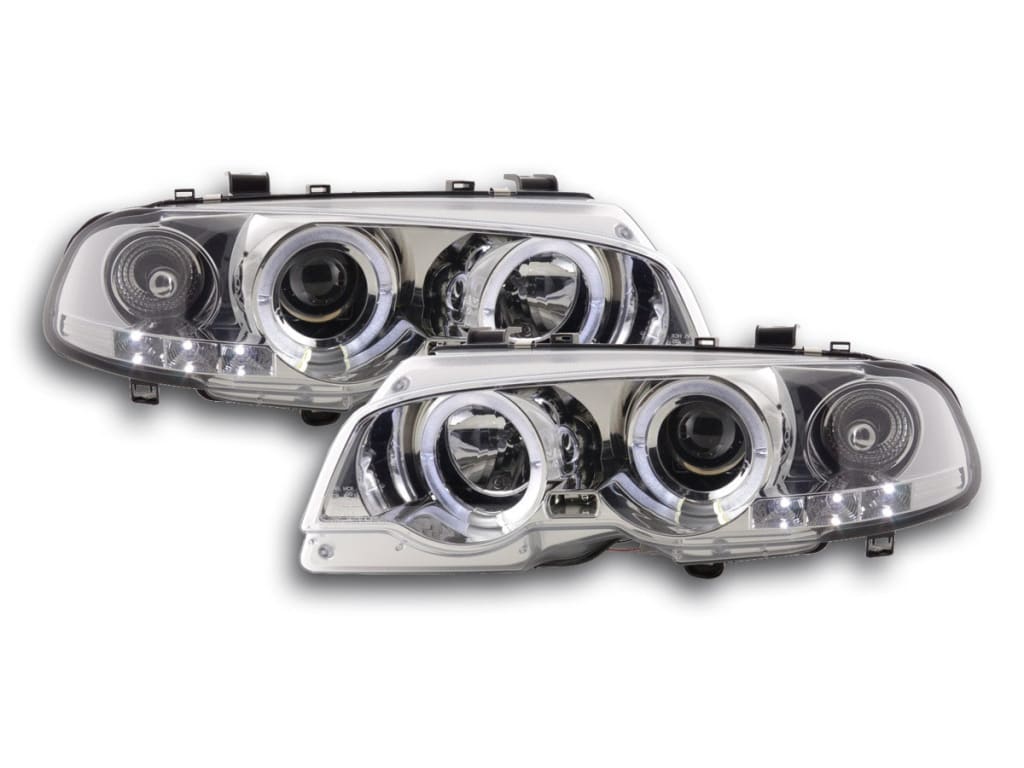 Faros Delanteros Bmw Serie 3 E46 Coupe / Cabrio 98-02 Cromo Lights > Headlights