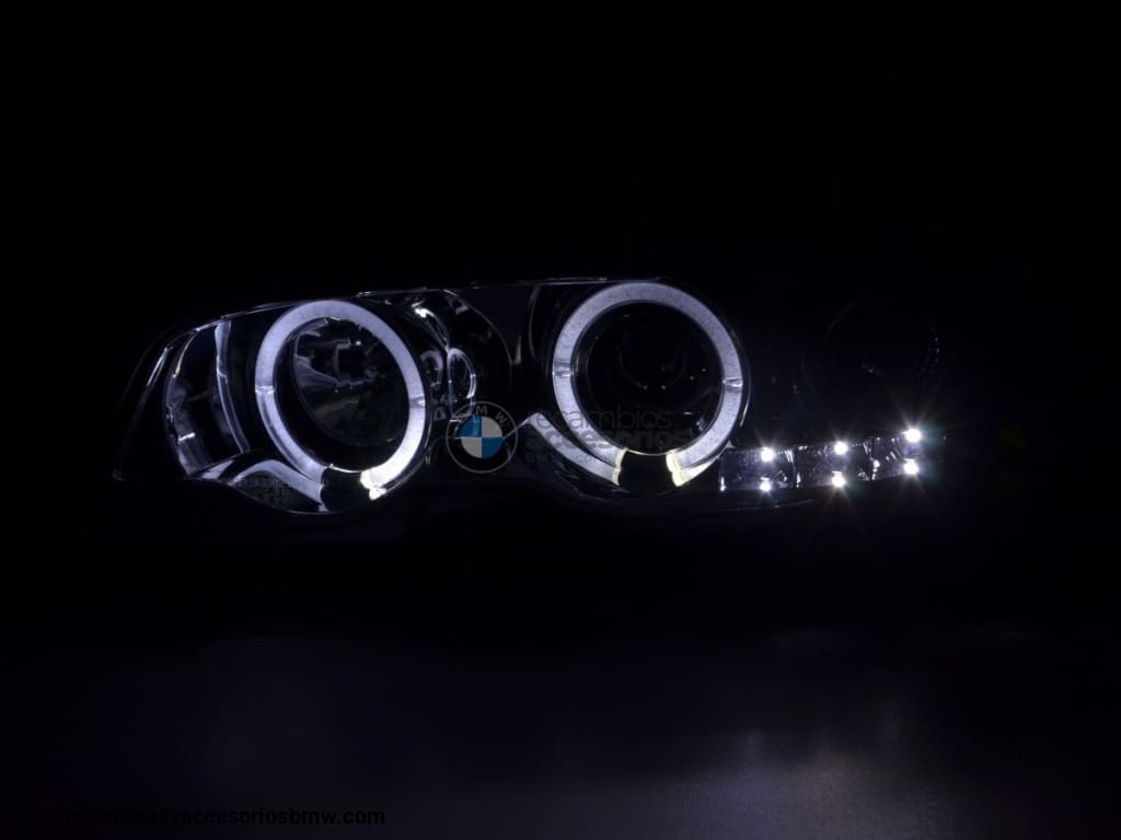 Faros Delanteros Bmw Serie 3 E46 Coupe / Cabrio 98-02 Cromo Lights > Headlights