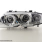 Faros Delanteros Bmw Serie 3 E46 Coupe / Cabrio 98-02 Cromo Lights > Headlights