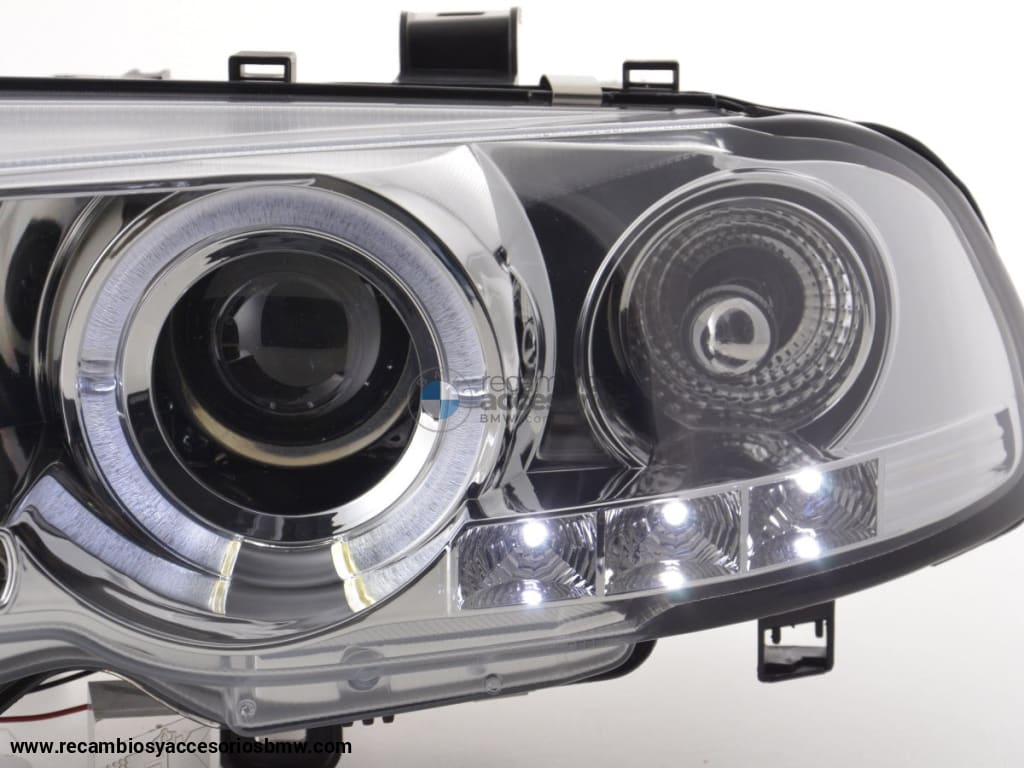 Faros Delanteros Bmw Serie 3 E46 Coupe / Cabrio 98-02 Cromo Lights > Headlights