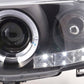 Juego De Faros Delanteros Bmw 3-Series E46 Coupe / Cabrio 98-02 Negro Lights > Headlights