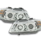 Juego De Faros Delanteros Bmw Serie 3 Tipo E90 / E91 05-08 Cromado Lights > Headlights