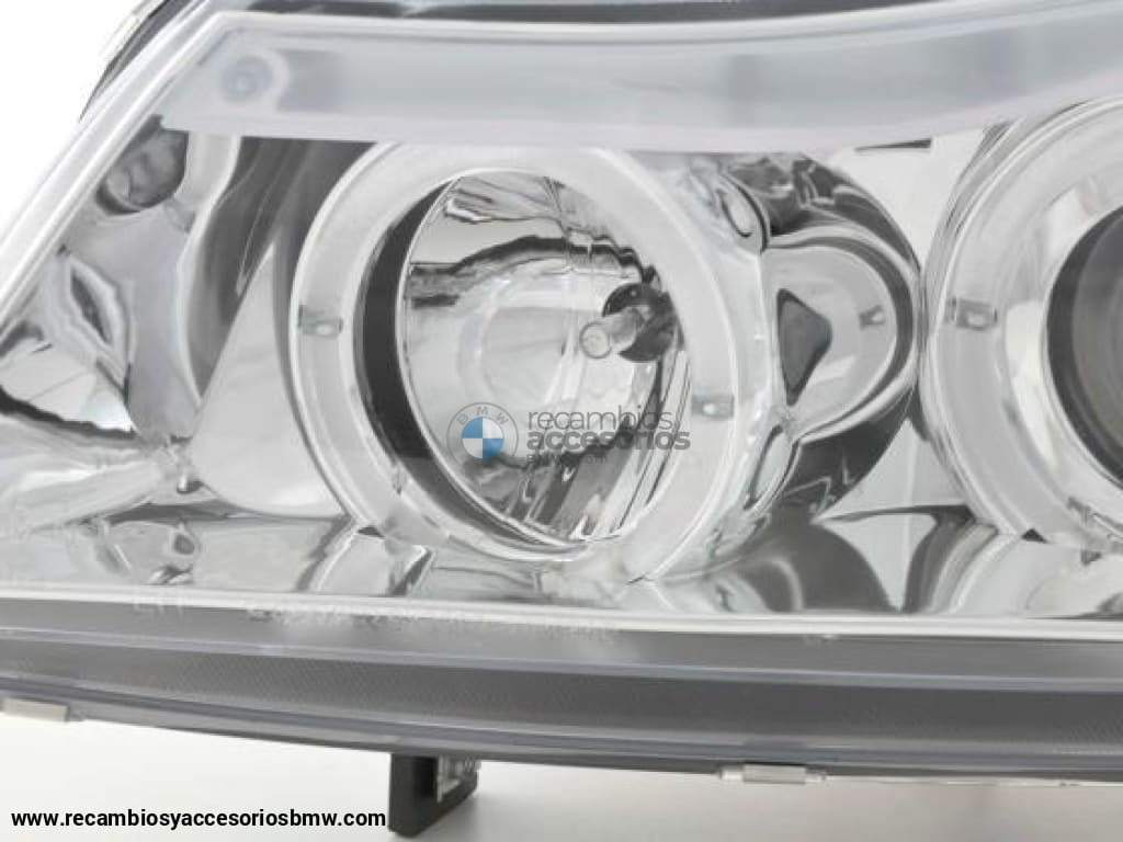 Juego De Faros Delanteros Bmw Serie 3 Tipo E90 / E91 05-08 Cromado Lights > Headlights