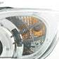 Juego De Faros Delanteros Bmw Serie 3 Tipo E90 / E91 05-08 Cromado Lights > Headlights