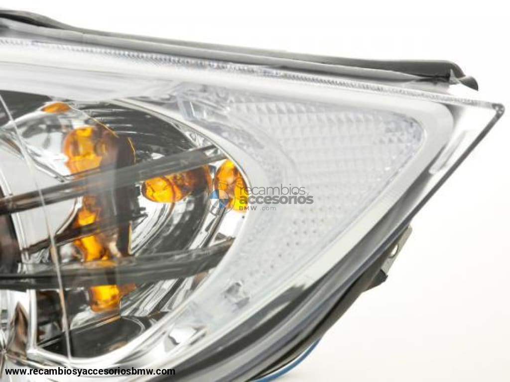 Juego De Faros Delanteros Bmw Serie 3 Tipo E90 / E91 05-08 Cromado Lights > Headlights