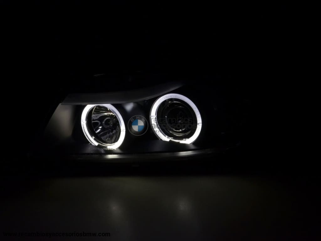 Faros Delanteros Bmw Serie 3 E90 / E91 05-08 Negro Lights > Headlights