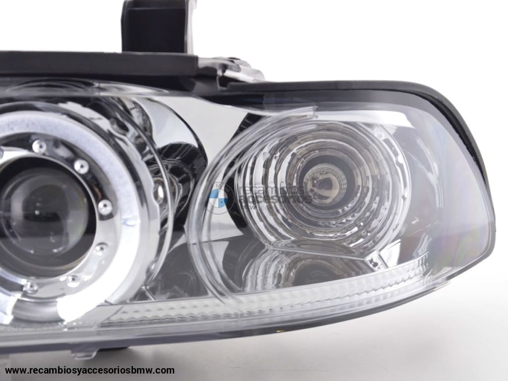 Juego De Faros Bmw Serie 5 Tipo E39 95-00 Cromado Lights > Headlights