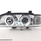 Juego De Faros Bmw Serie 5 Tipo E39 95-00 Cromado Lights > Headlights