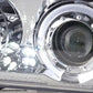 Juego De Faros Bmw Serie 5 Tipo E39 95-00 Cromado Lights > Headlights