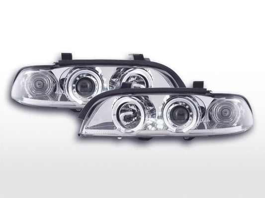 Juego De Faros Bmw Serie 5 Tipo E39 95-00 Cromado Lights > Headlights