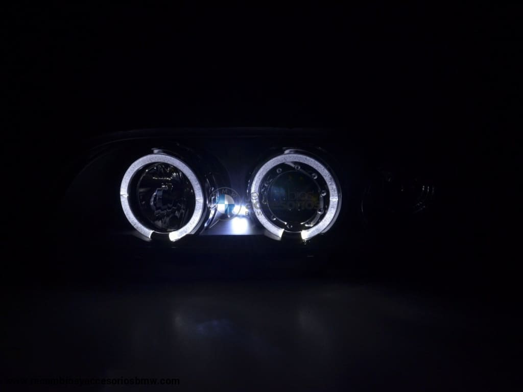 Juego De Faros Delanteros Bmw Serie 5 Tipo E39 95-00 Negro Lights > Headlights