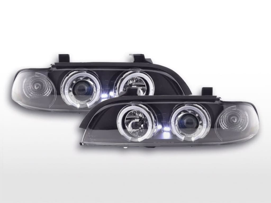 Juego De Faros Delanteros Bmw Serie 5 Tipo E39 95-00 Negro Lights > Headlights