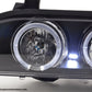 Juego De Faros Delanteros Bmw Serie 5 Tipo E39 95-00 Negro Lights > Headlights