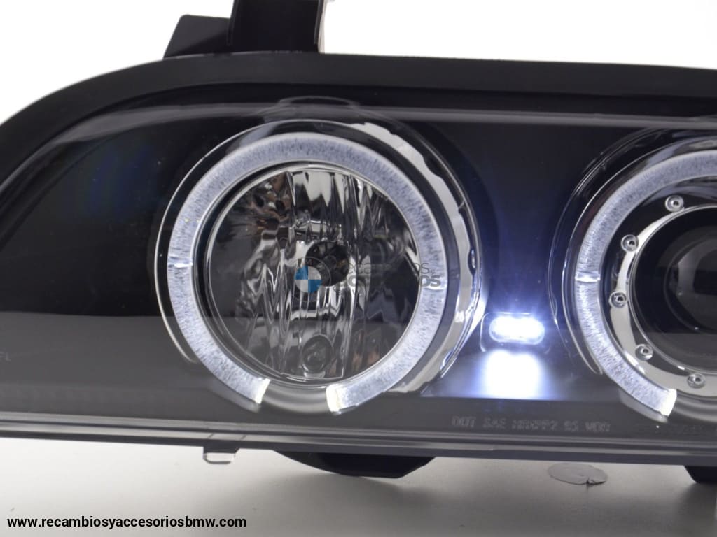 Juego De Faros Delanteros Bmw Serie 5 Tipo E39 95-00 Negro Lights > Headlights