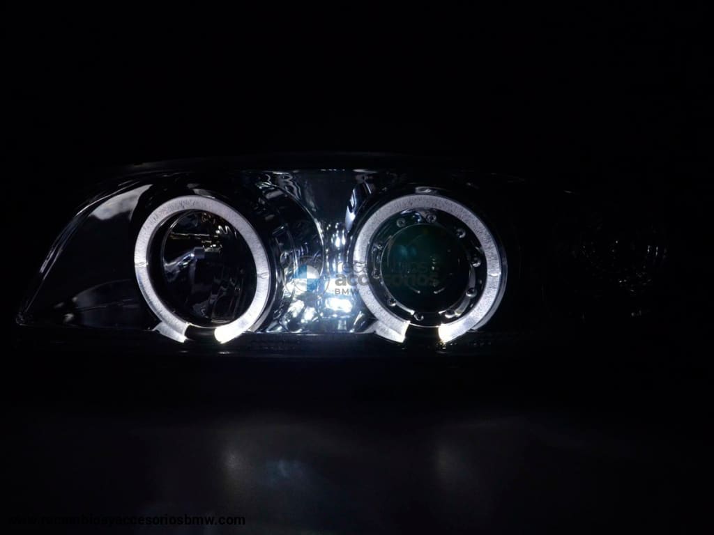 Juego De Faros Bmw Serie 5 Tipo E39 95-01 Cromado Lights > Headlights