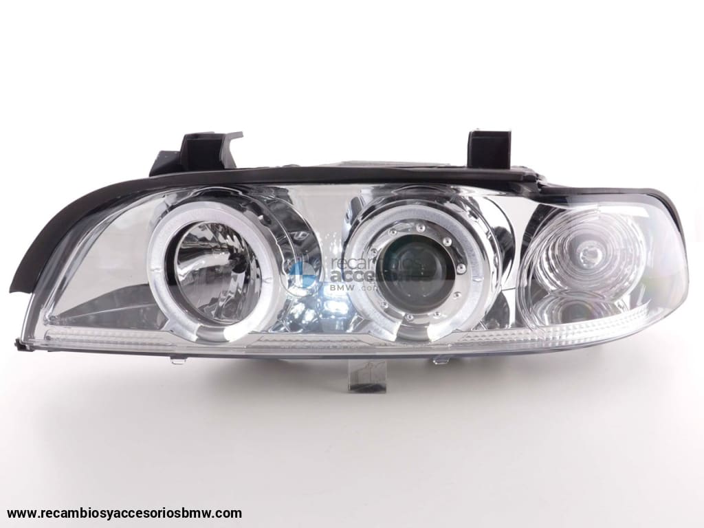 Juego De Faros Bmw Serie 5 Tipo E39 95-01 Cromado Lights > Headlights