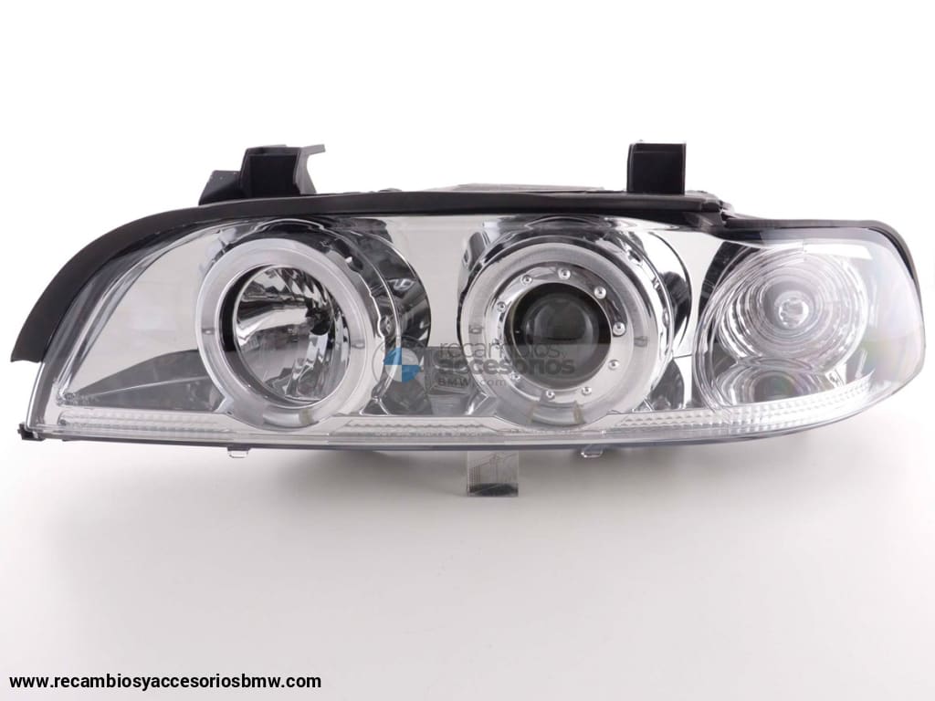 Juego De Faros Bmw Serie 5 Tipo E39 95-01 Cromado Lights > Headlights