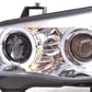 Juego De Faros Bmw Serie 5 E60 / E61 03-07 Cromo Lights > Headlights