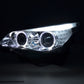 Juego De Faros Bmw Serie 5 E60 / E61 03-07 Cromo Lights > Headlights