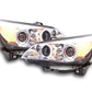 Juego De Faros Bmw Serie 5 E60 / E61 03-07 Cromo Lights > Headlights