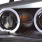 Juego De Faros Delanteros Bmw 5-Series E60 / E61 03-07 Negro Lights > Headlights