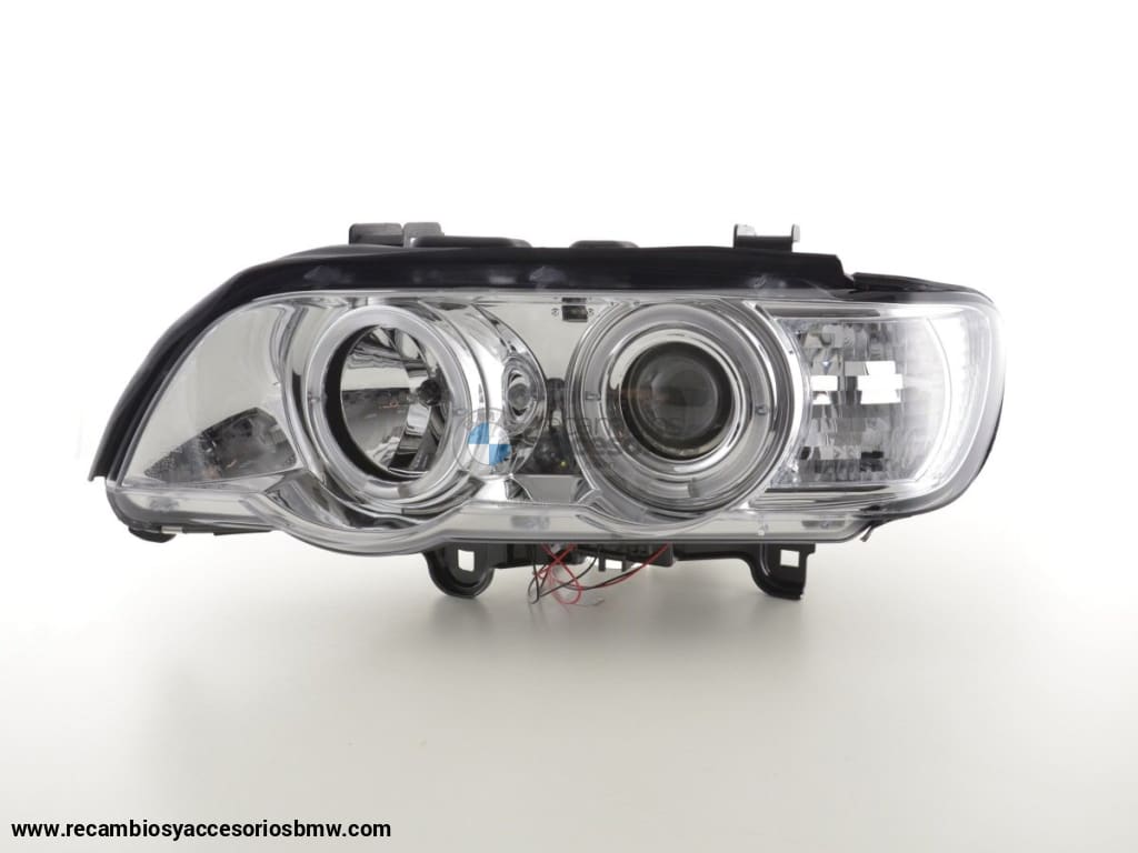 Juego De Faros Bmw X5 E53 98-02 Cromado Lights > Headlights