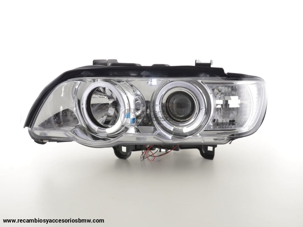 Juego De Faros Bmw X5 E53 98-02 Cromado Lights > Headlights