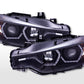 Faros Diurnos Con Luces Diurnas Led Bmw Serie 3 F30 / F31 A Partir De 2012 Negro Lights > Headlights