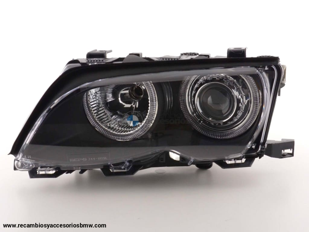 Faro Ojo De Ángel Bmw Serie 3 Sedán Tipo E46 01-03 Negro Lights > Headlights