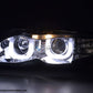 Faros Delanteros Angel Eyes Bmw 3Er E46 Limo / Touring 02-05 Cromado Lights > Headlights