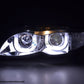 Faros Delanteros Angel Eyes Bmw 3Er E46 Limo / Touring 02-05 Cromado Lights > Headlights