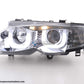 Faros Delanteros Angel Eyes Bmw 3Er E46 Limo / Touring 02-05 Cromado Lights > Headlights