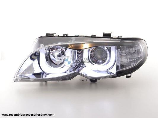 Faros Delanteros Angel Eyes Bmw 3Er E46 Limo / Touring 02-05 Cromado Lights > Headlights