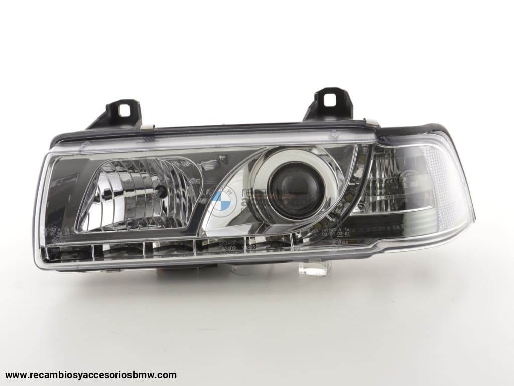 Faros De Luz Diurna Luces Conducción Led Bmw Serie 3 E36 Sedán 92-98 Cromo Lights > Headlights