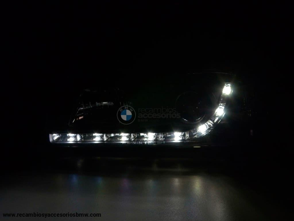 Faro De Luz Diurna Luces Conducción Led Bmw Serie 3 E36 Coupe 92-99 Negro Lights > Headlights