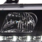 Faros De Luz Diurna Luces Conducción Led Bmw Serie 3 E36 Coupé / Cabrio 92-98 Negro Para Volante A