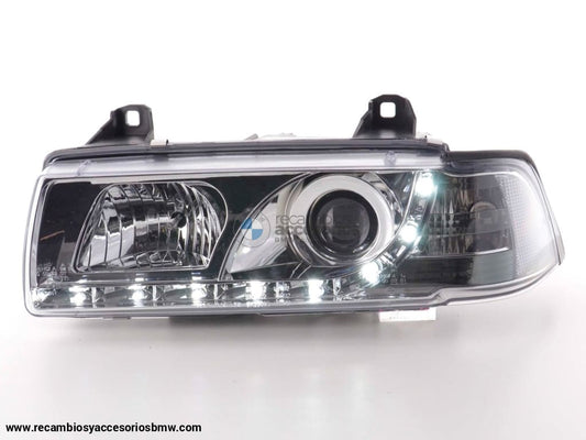 Faros De Luz Diurna Luces Conducción Led Bmw 3Er E36 Coupe Cabrio 92-99 Cromo Lights > Headlights